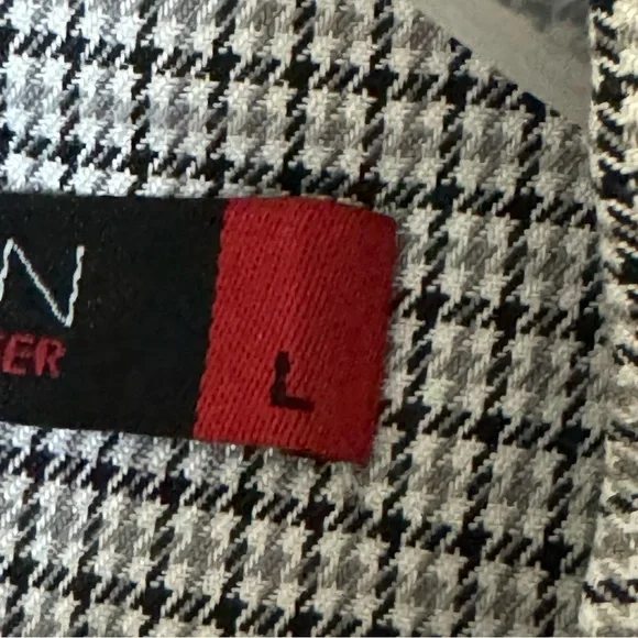 Checked Coat. Large size - Picture 3 of 3